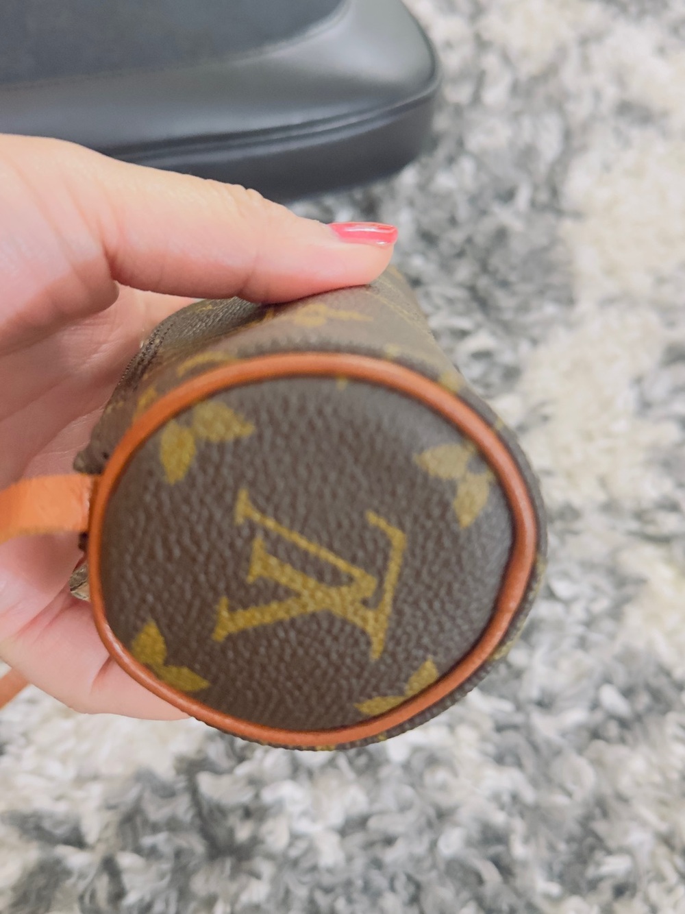 Louis Vuitton Brown Monogram Mini Papillon Shoulder Bag - Picture 8 of 10